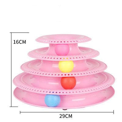 Interactive Cat Ball Tower Tracks Toy - Fun And Engaging Playtime For Your Feline Friend